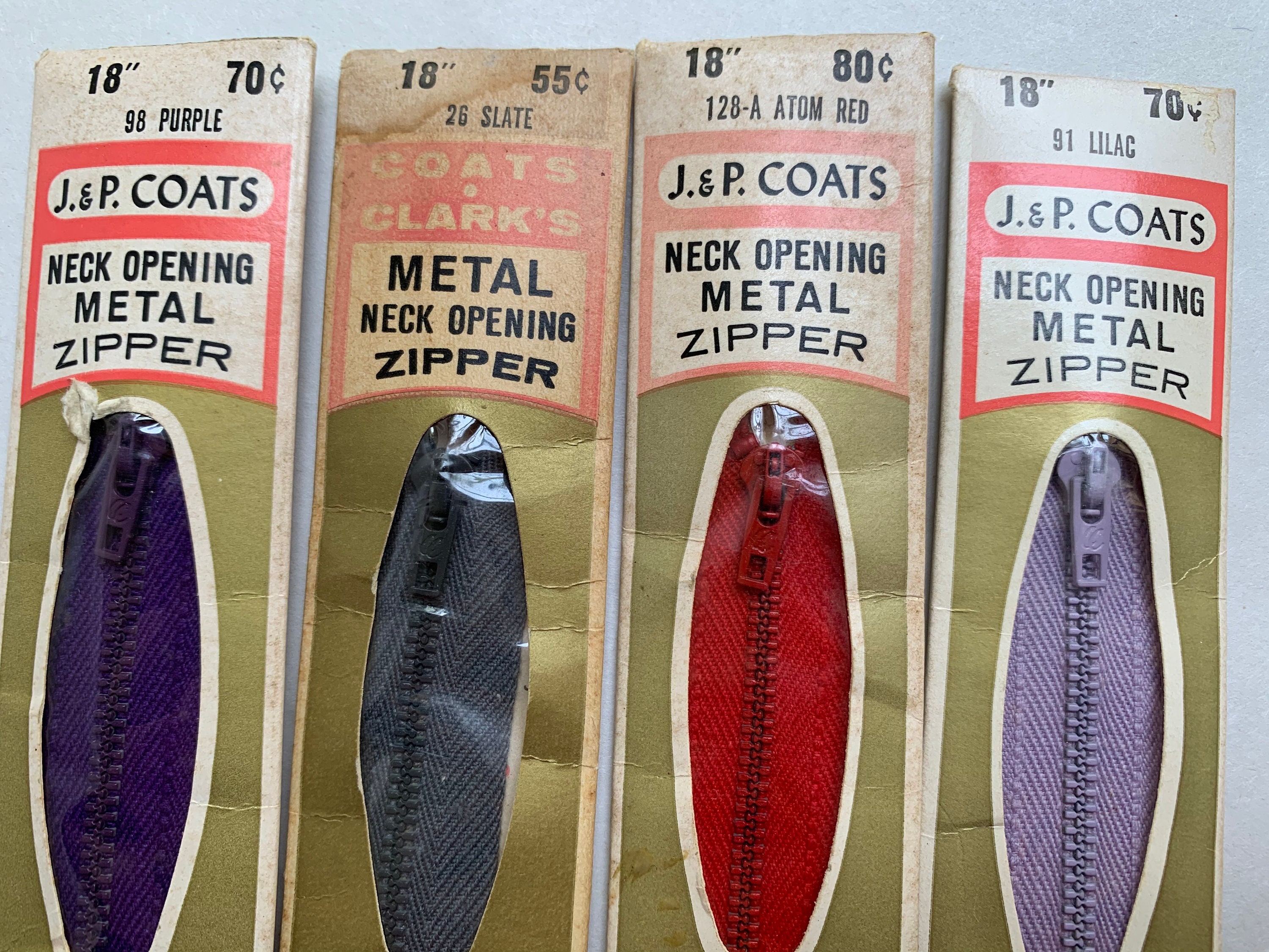 最安プラン Zipper Metal Coats J&P Vintage Colorful Dress for Assortment テープ・マスキングテープ