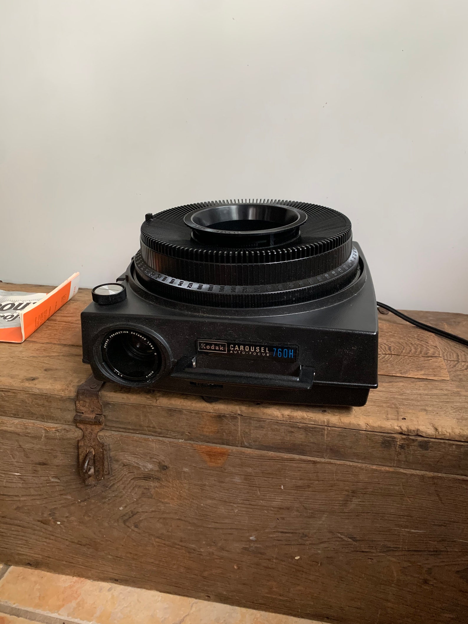 Kodak Carousel 760H Slide Projector With 140 Slide Tray Case Etsy