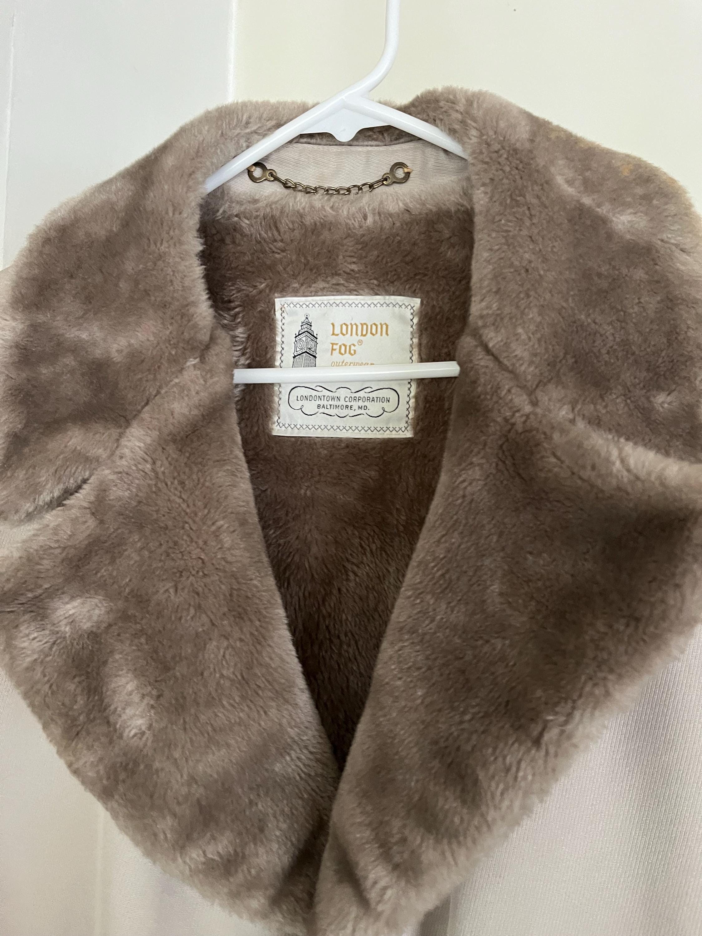ジャケット・アウター 70s 80s LONDON FOG BALMACAAN COAT 70s 80s London Fog Outdoors Limited Jacket Optional Hood Camping