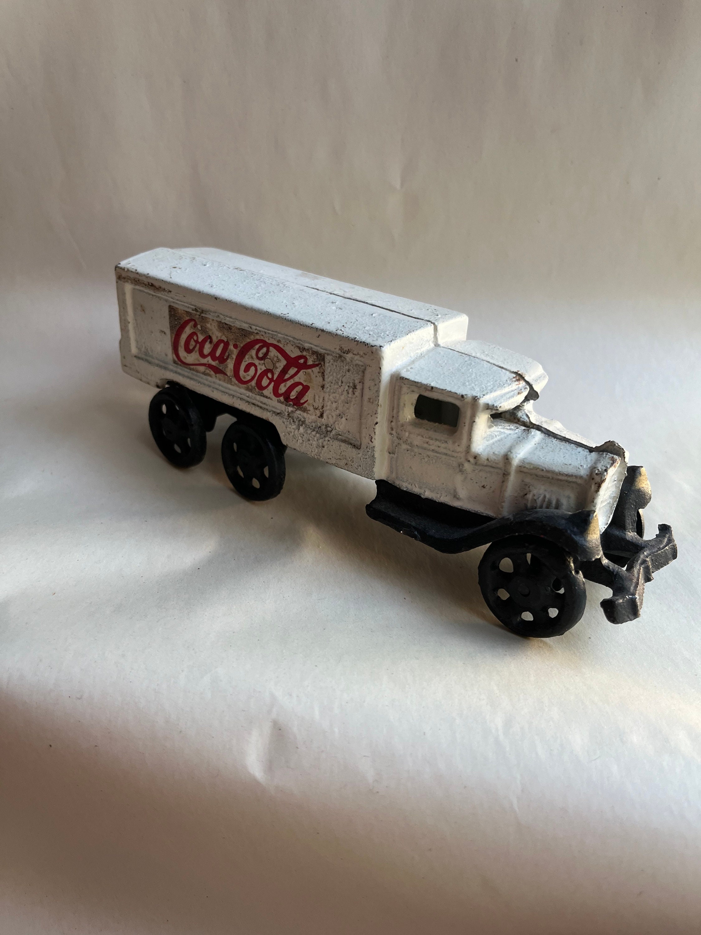 Coca Cola Cast Iron Delivery Truck Vintage - Etsy