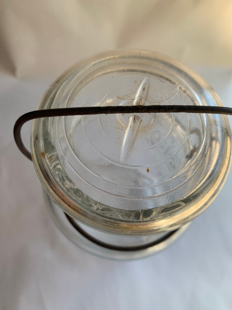 Vintage Presto Glass Canning Jar With Lid Etsy