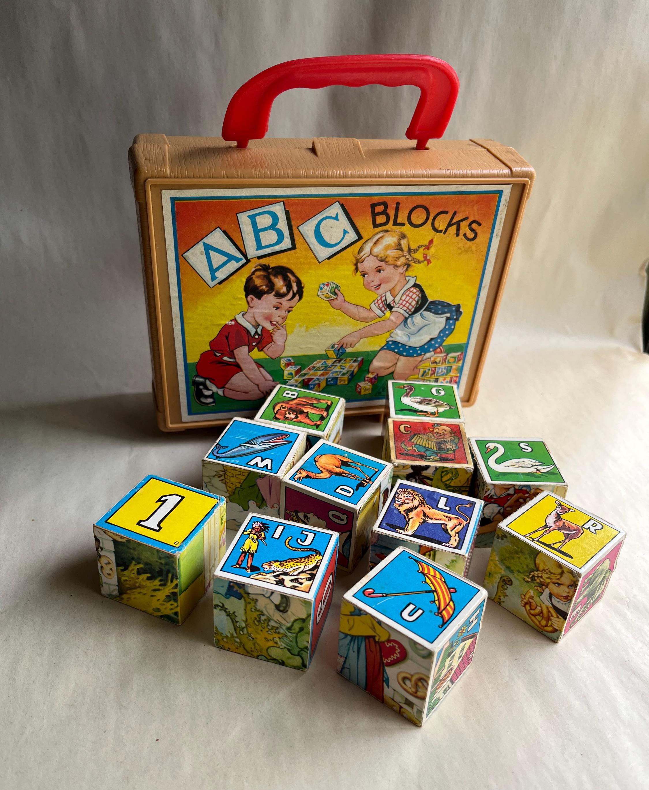 Vintage West Germany ABC Blocks Set by Hermann Eichhorn - Etsy