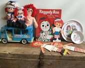 Raggedy Ann and Andy Camper Book Doll Collection