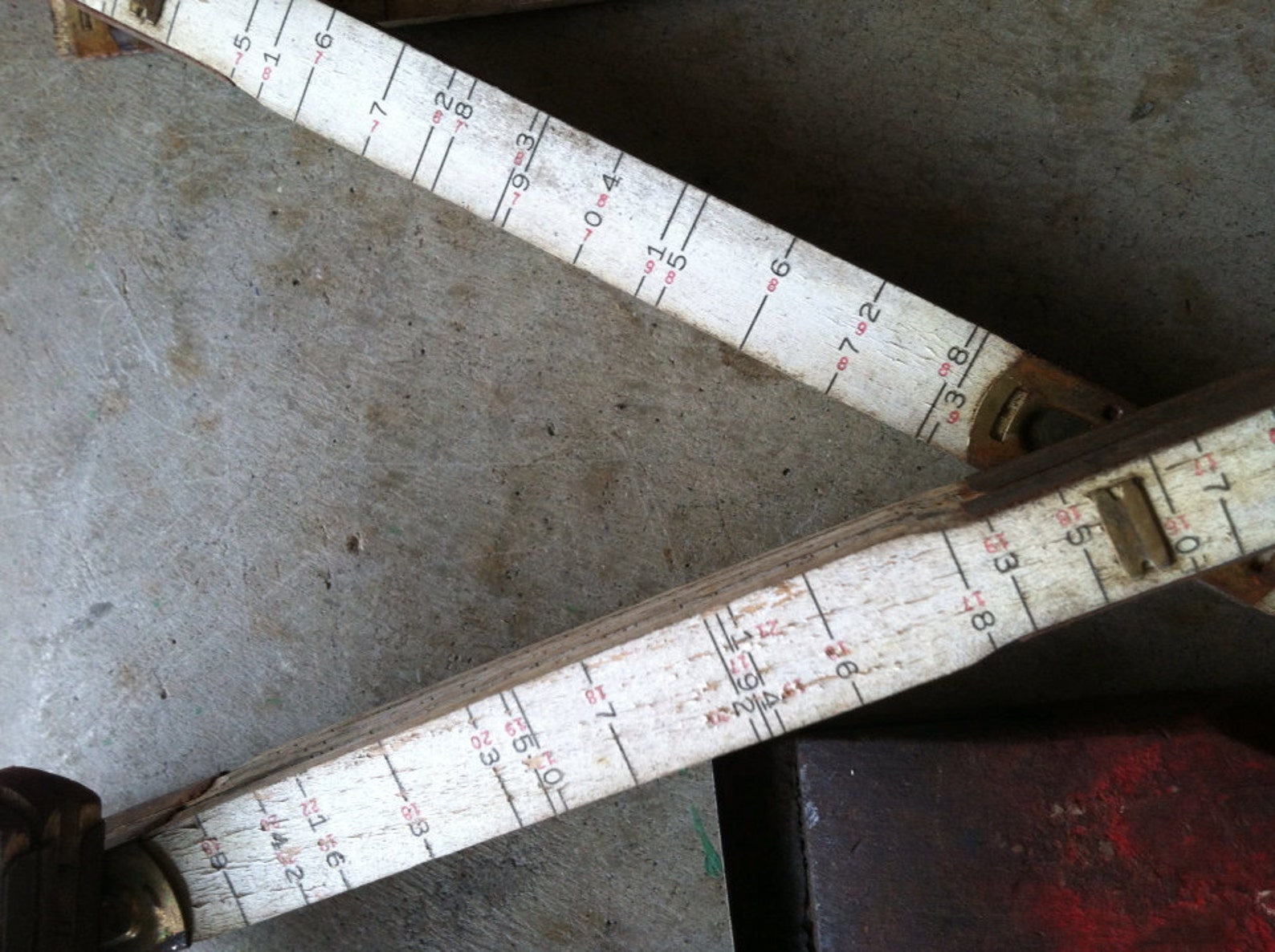 Brick spacing ruler a four rusty tools Etsy