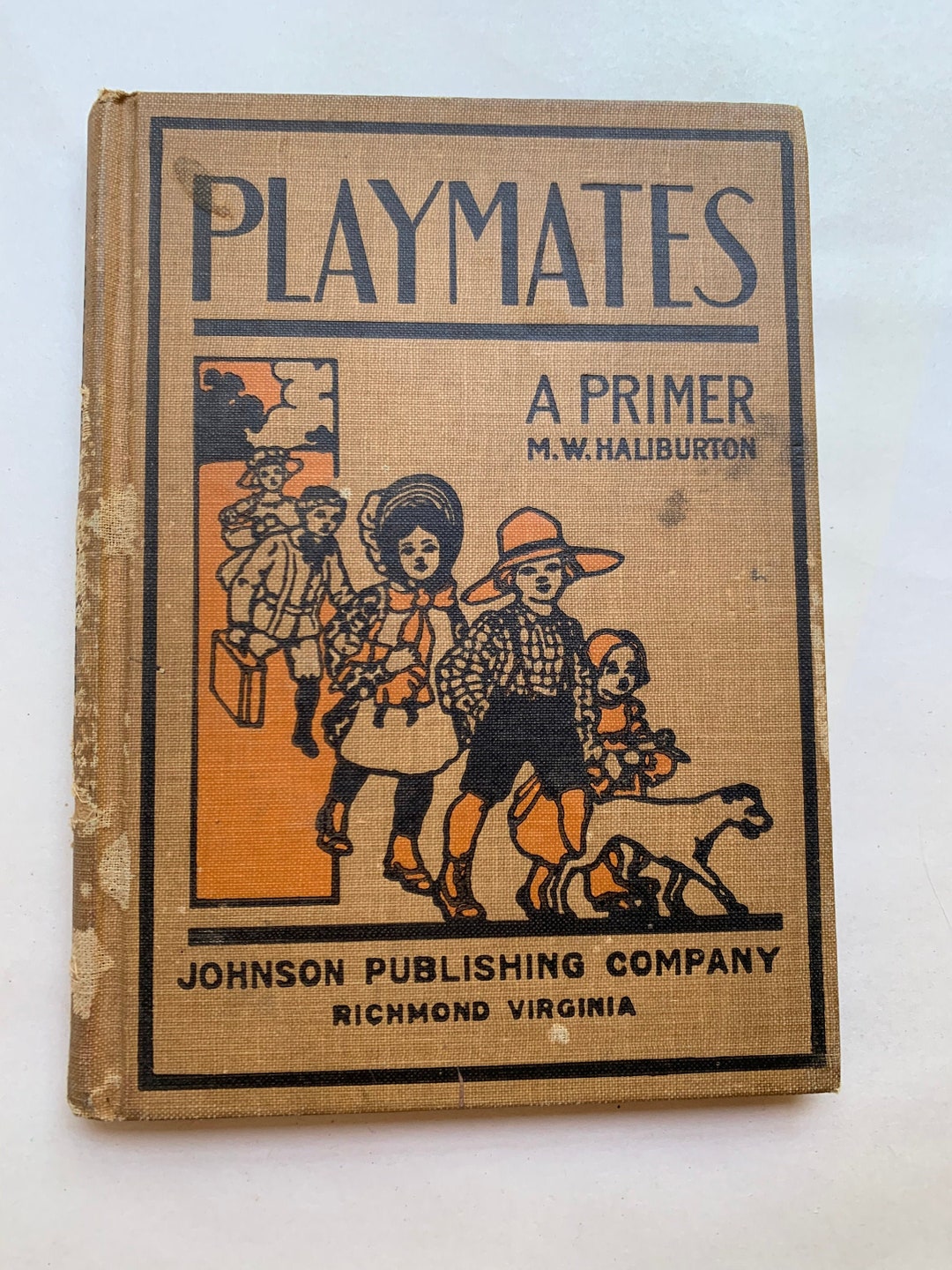 Antique Playmates A Primer Childrens Learning Book by B.F. JOHNSON PUBLISHING Co Etsy