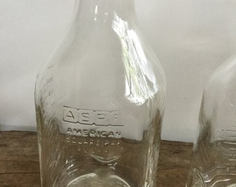 Pyrex Laboratory American Square Bottom Flask ASPF Vintage Science Glass