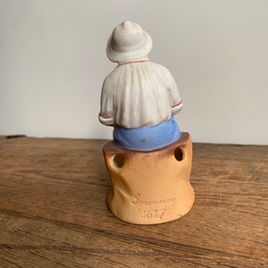 Vintage Fisherman German 5627 Porcelain Bisque Figure - Etsy