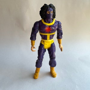 Vintage Super Ninja Karate Kommandos Chuck Norris Action Figure by Ruby Spear circa 1986