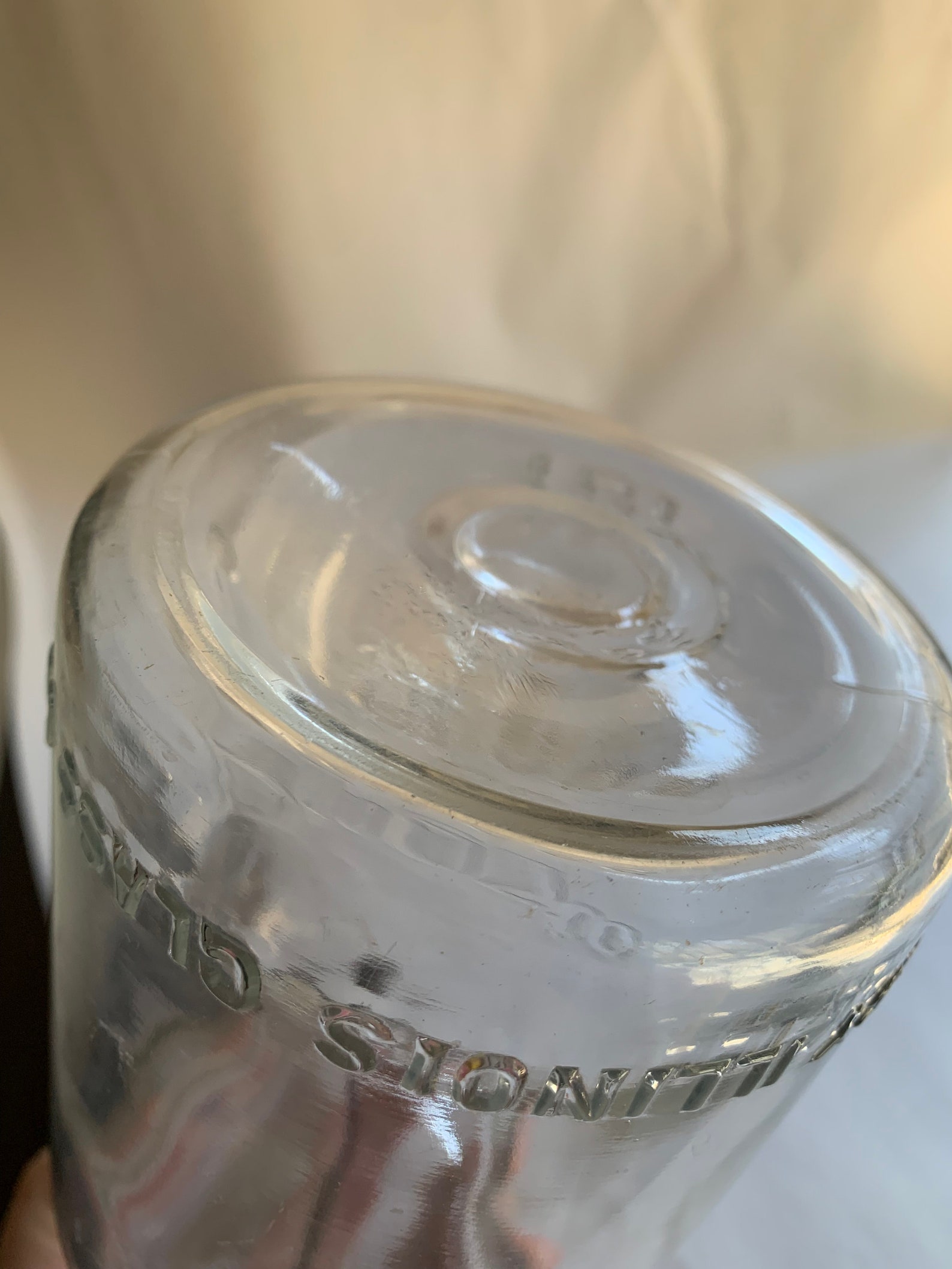 Vintage Presto Glass Canning Jar With Lid Etsy