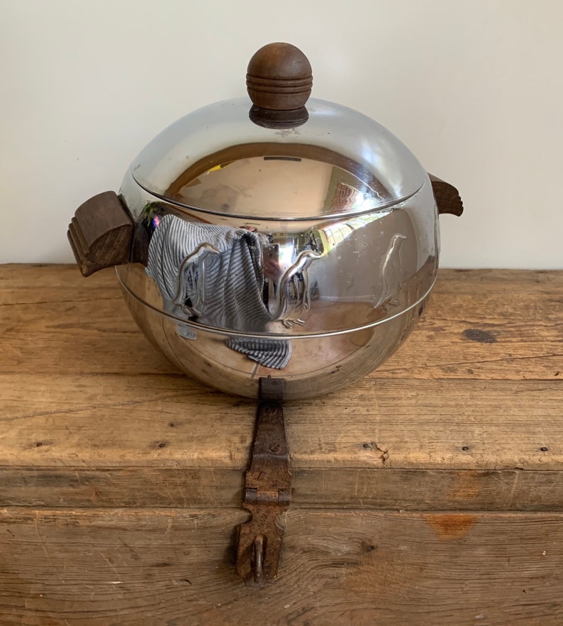 Vintage Penguin West Bend Hot Cold Server Covered Dish Etsy