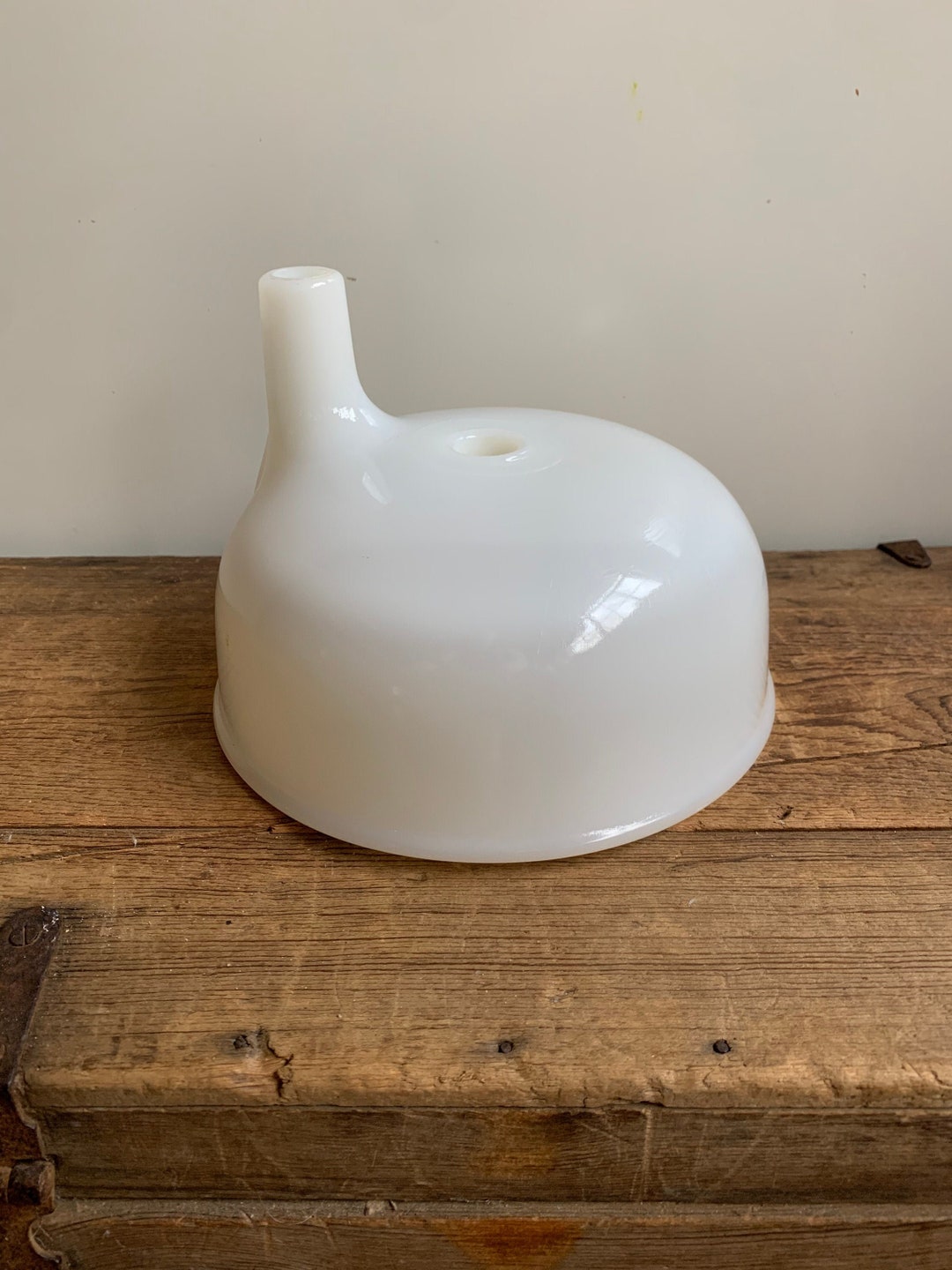 Vintage Mixer Milk Glass Juicer Attachment Etsy Denmark