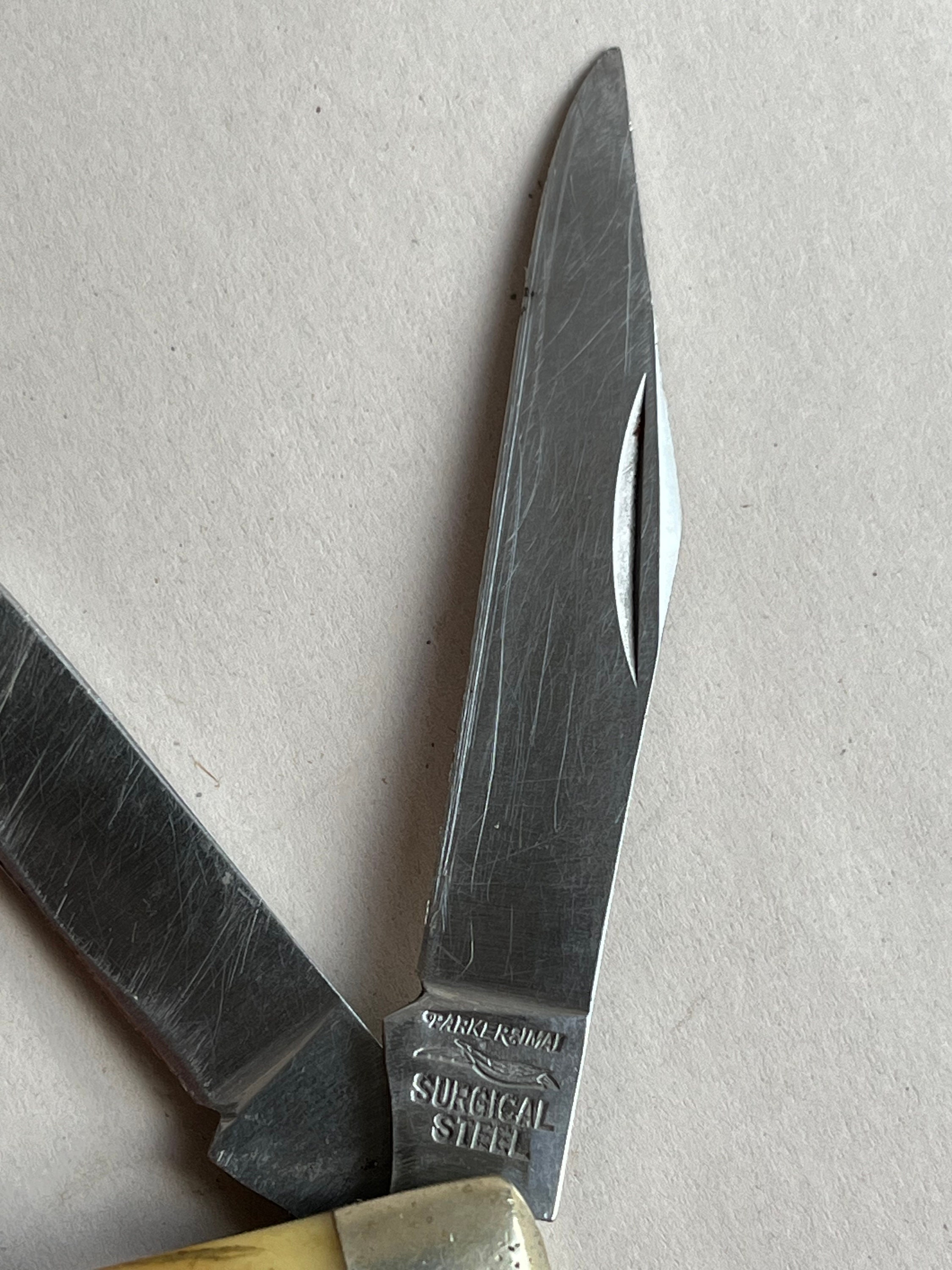 Vintage Parker Imai Japan Surgical Steel Folding Pocket Knife K