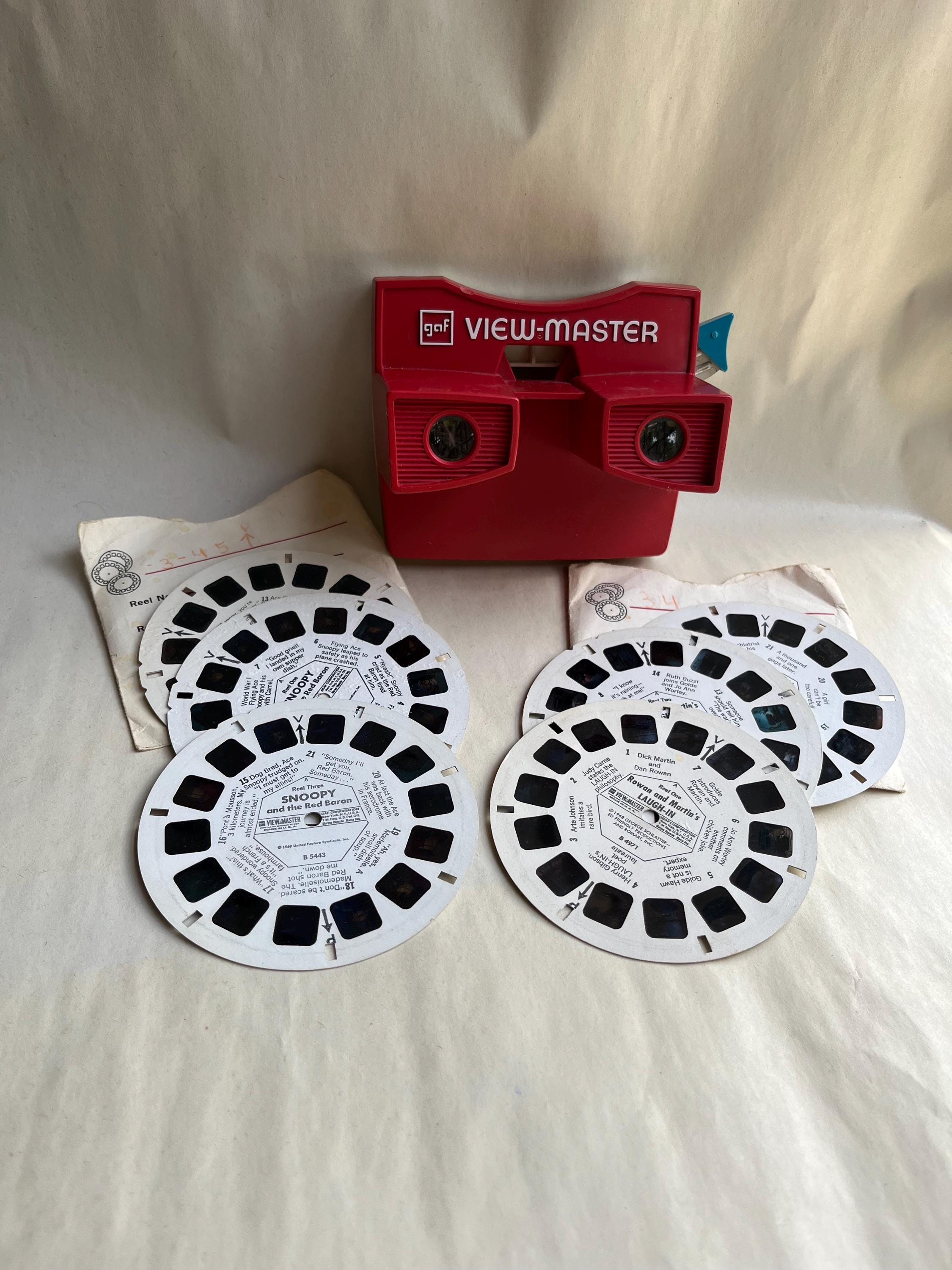 スライドフィルムセット　GAF View-Master □当時物スライド写真カメラ2台セットビューマスター他GAF view
