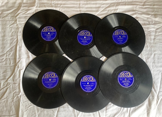Vintage Decca Bing Crosby Cowboy Songs 78 Rpm Record Set - Etsy