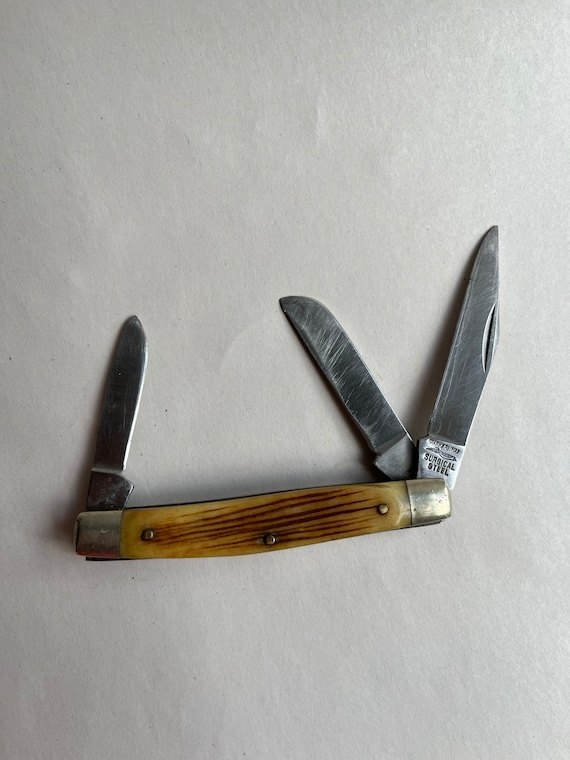 Vintage Parker Imai Japan Surgical Steel Folding Pocket Knife K