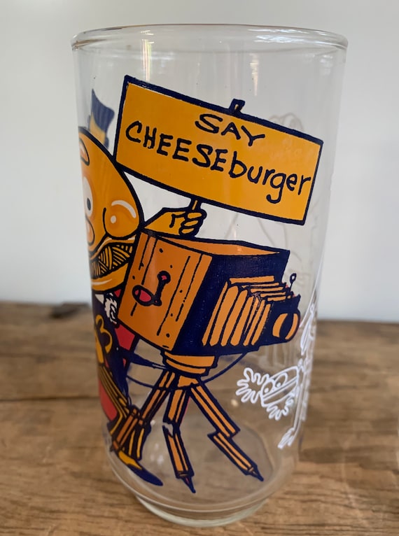 Vintage Mcdonald's Collectors Series Mcdonaldland Drink Glass Set