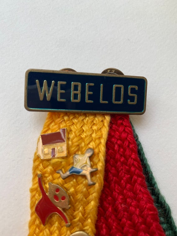 Vintage Webelos Cub Scout Activity Pin Collection - image 4