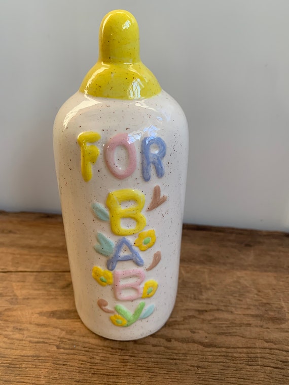 baby bottle piggy bank