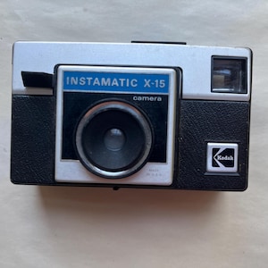 Vintage Kodak Instamatic X-15 Film Camera for Photographs