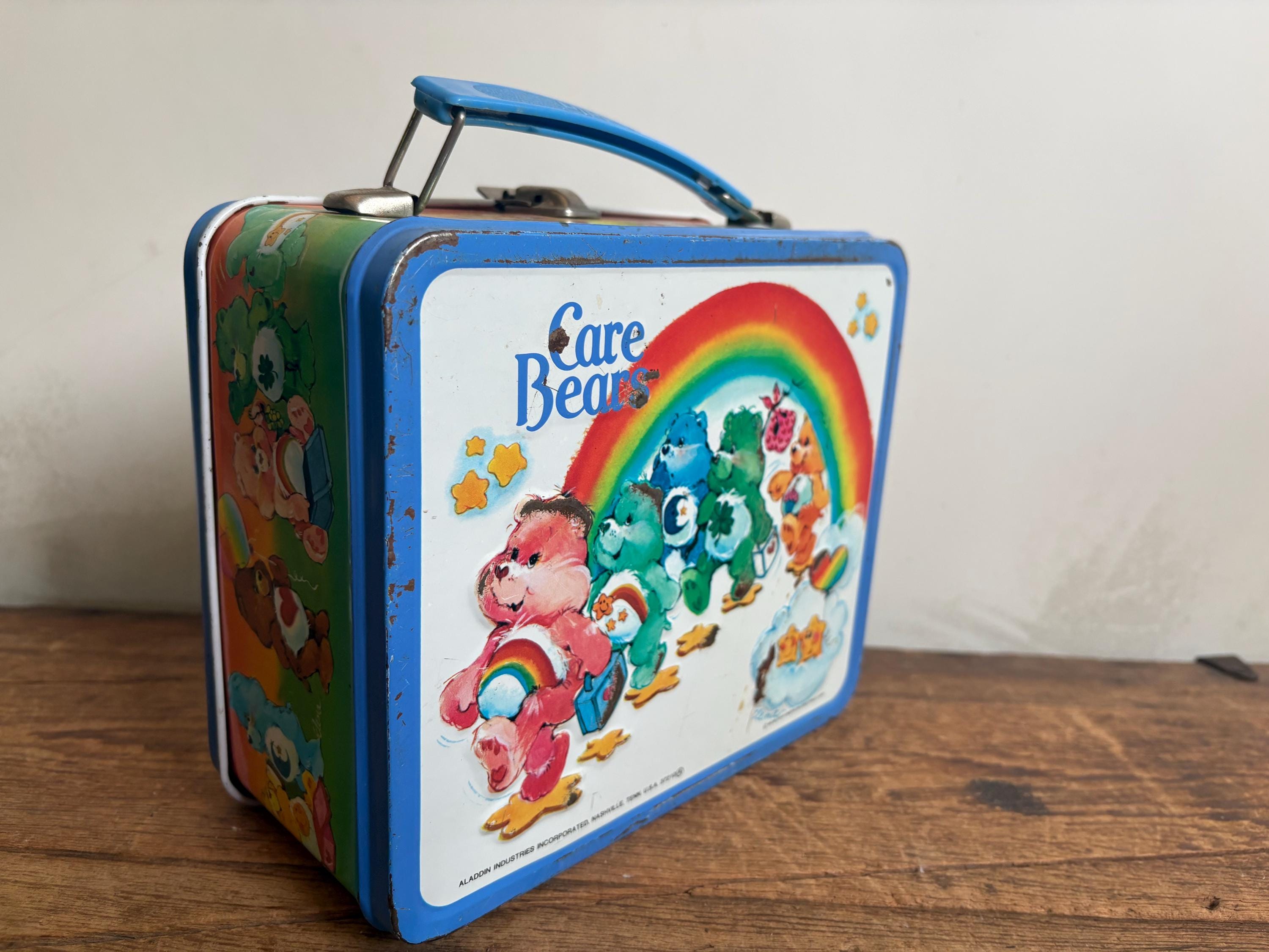 Vintage Care Bears 1983 Aladdin Metal Lunch Box and Thermos - Etsy