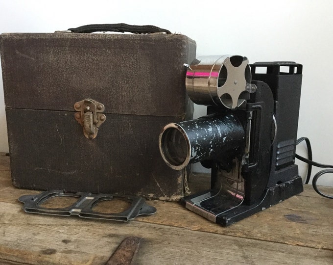 Tri Purpose Projector Society for Visual Education Filmstrip Slide ...