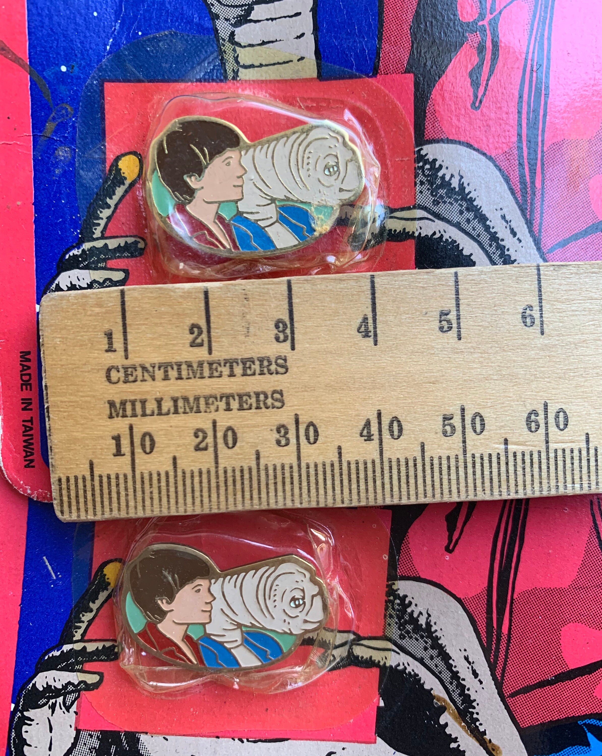 Vintage ET Movie Enamel Pins Universal Studios by Star Power