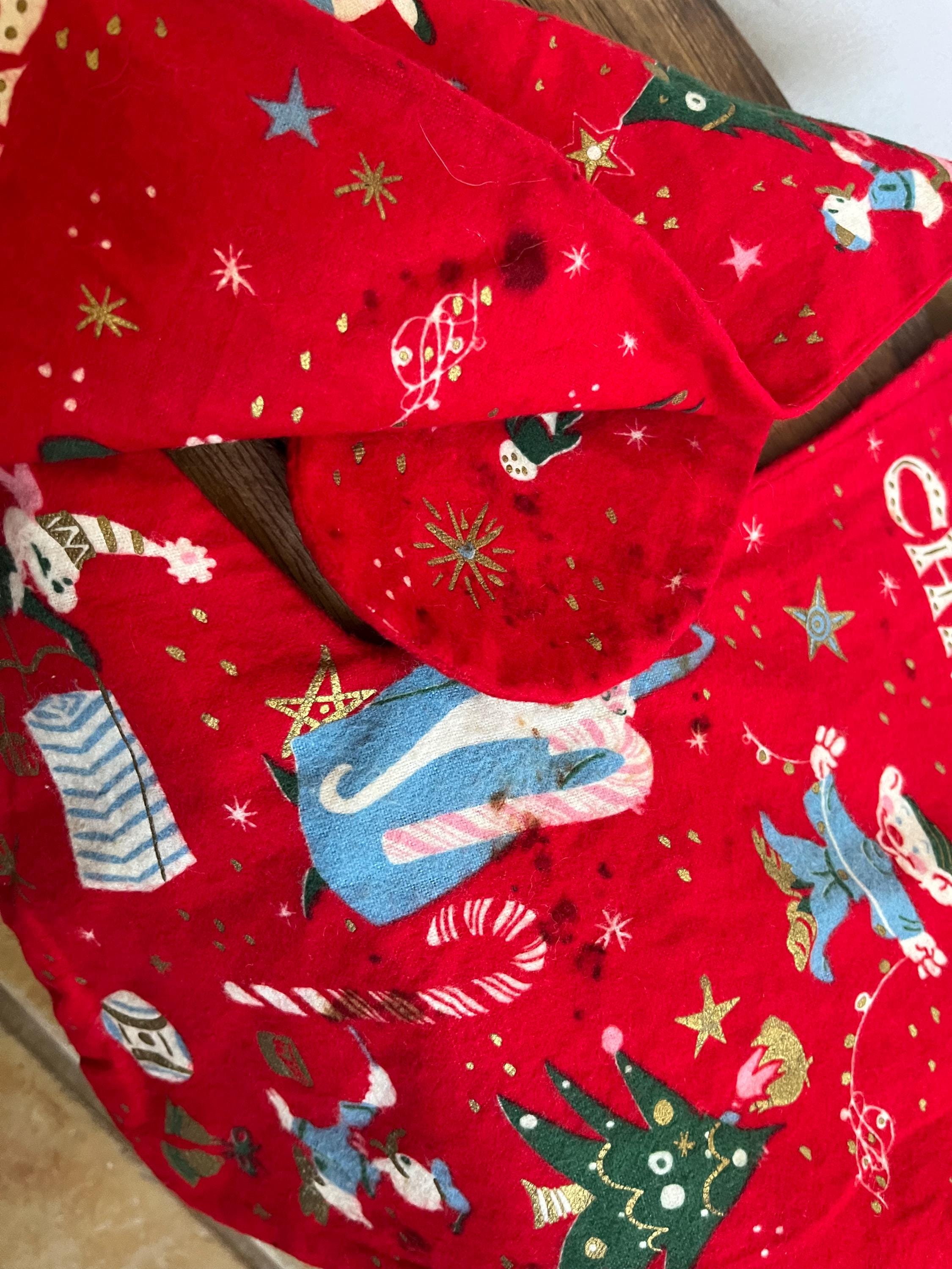 Vintage 1960s Walt Disney Christmas Stocking Mickey Mouse, Alice