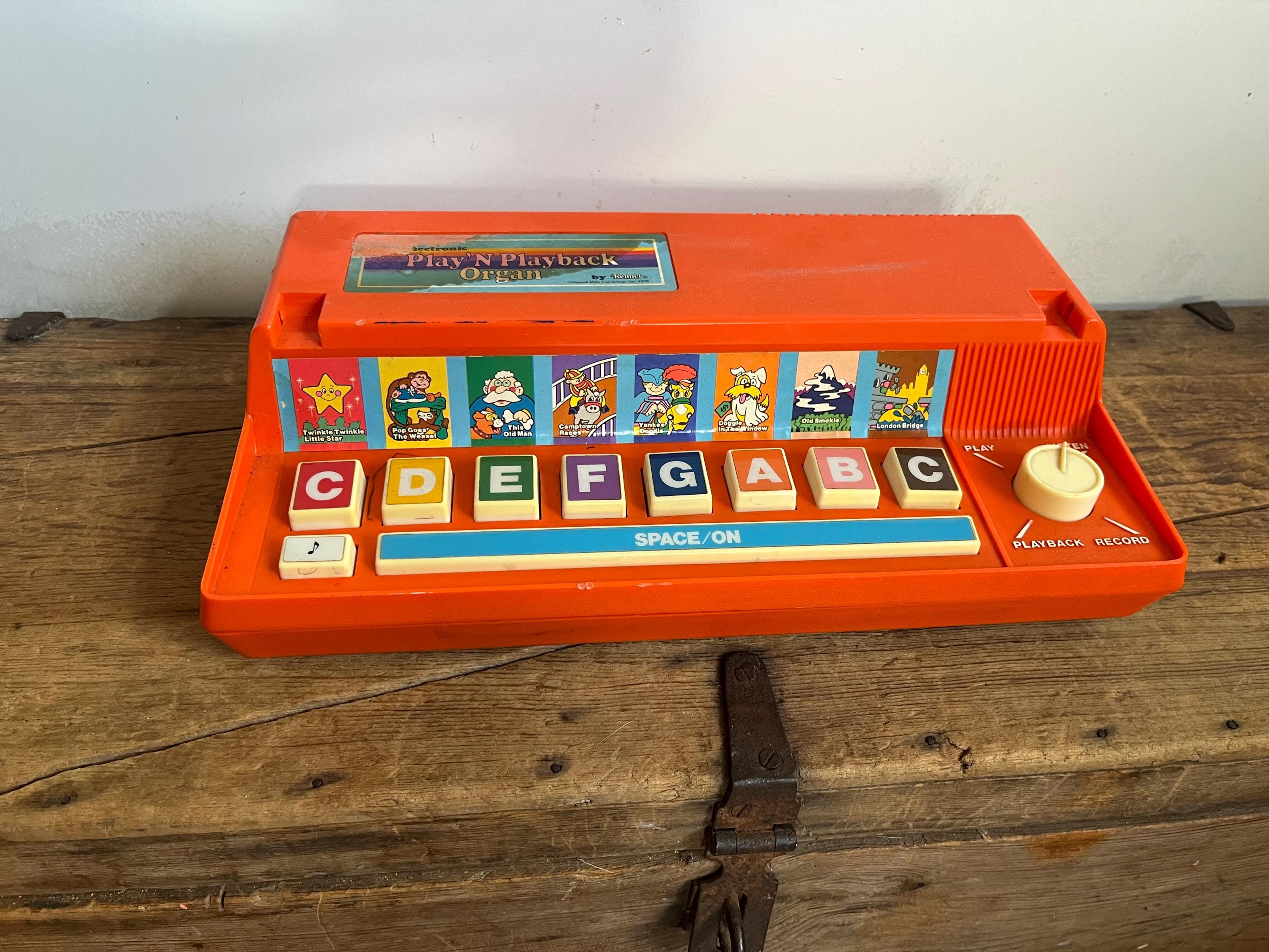 Vintage Play N Playback Organ Toy by Kenner Circa 1978 - Etsy