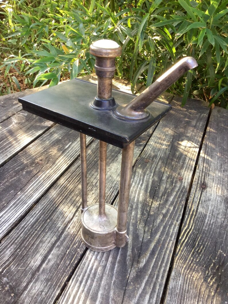 Antique Soda Fountain Syrup Pump Etsy