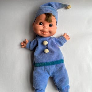ビンテージ 1973年 Itsy Bitsy Beans 赤ちゃん ソフビ 人形