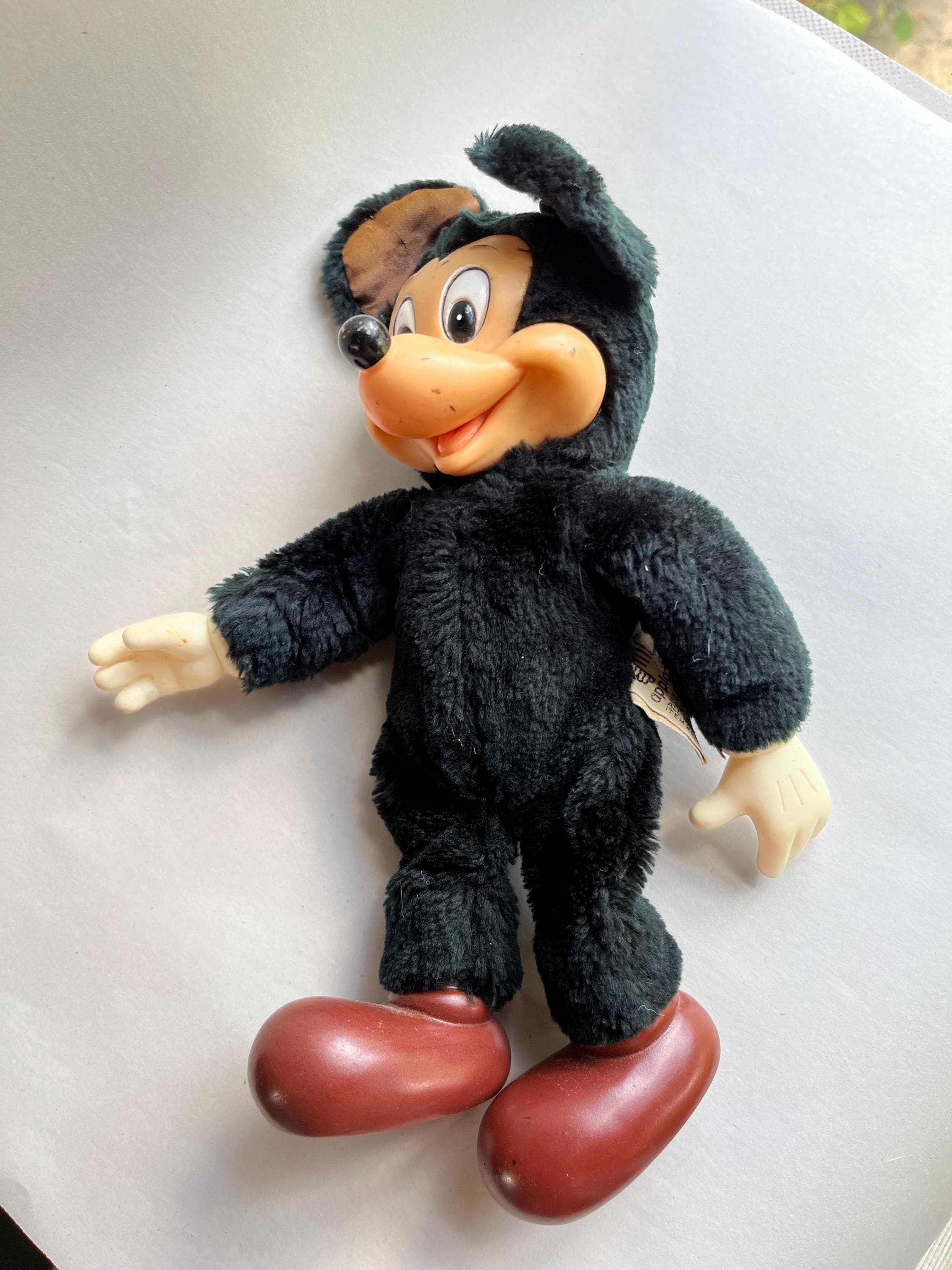 Vintage Mickey Mouse Plush Doll by Applause Walt Disney