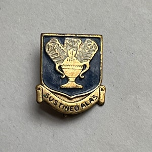 Vintage WWII Sustineo Alas US Army Air Corps Technical Training Command Enamel Pin