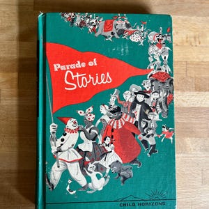 Vintage Children&#39;s Storybook: Parade of Stories, 1965 Illustrated Hardcover