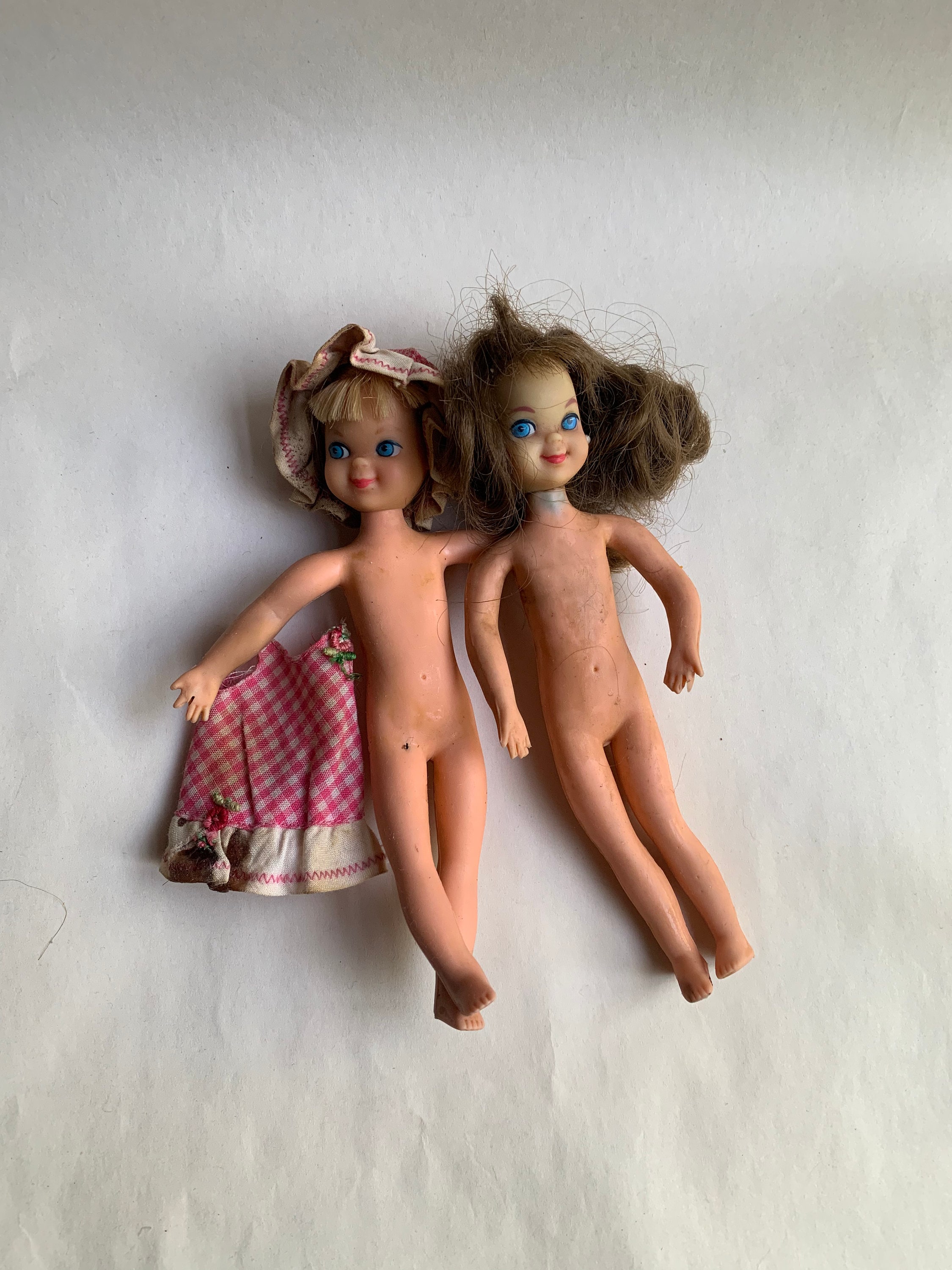 Vintage Tutti Doll and Friend With Original Clothing by Vintage Tutti Doll and Friend With Original Clothing by