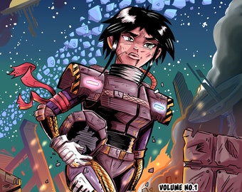 D.S.R. Deep Space Rescue Volume no.1 64 page Graphic Novel (DIGITAL EDITION)
