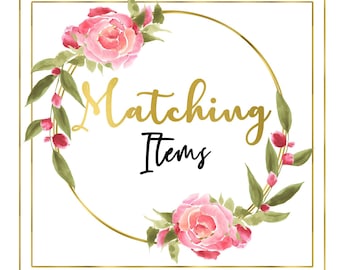 Encomenda personalizada - Itens combinando - 3 dias úteis - VOCÊ IMPRIME