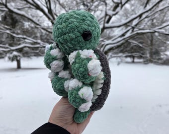 Peluche de tortuga de ganchillo