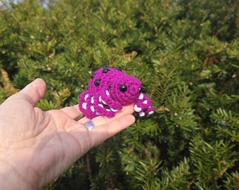 Araña antiestrés de ganchillo hecha a mano con cuentas