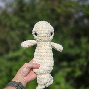Crochet Ghost Snuggler / Finished Ghost Crochet