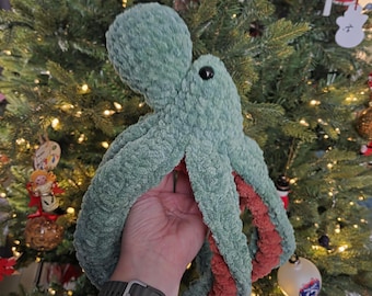 Peluche de pulpo de crochet Anchor