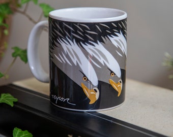 Vintage Otagiri Tom Taylor Eagles Coffee Mug