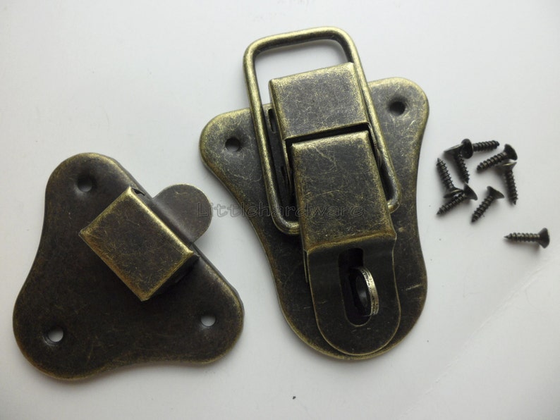 52mmx95mm lock latch small box hardware jewelry box latch gift Etsy