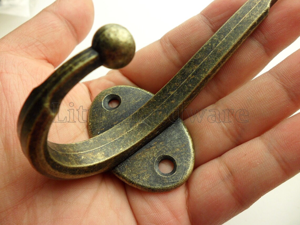 122mm X 47mm Antique Style Furniture Hardware Hook With Enough Etsy
