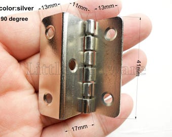 4 Pcs silver color Shutter Hinges / height hinges / double hinges VH0078