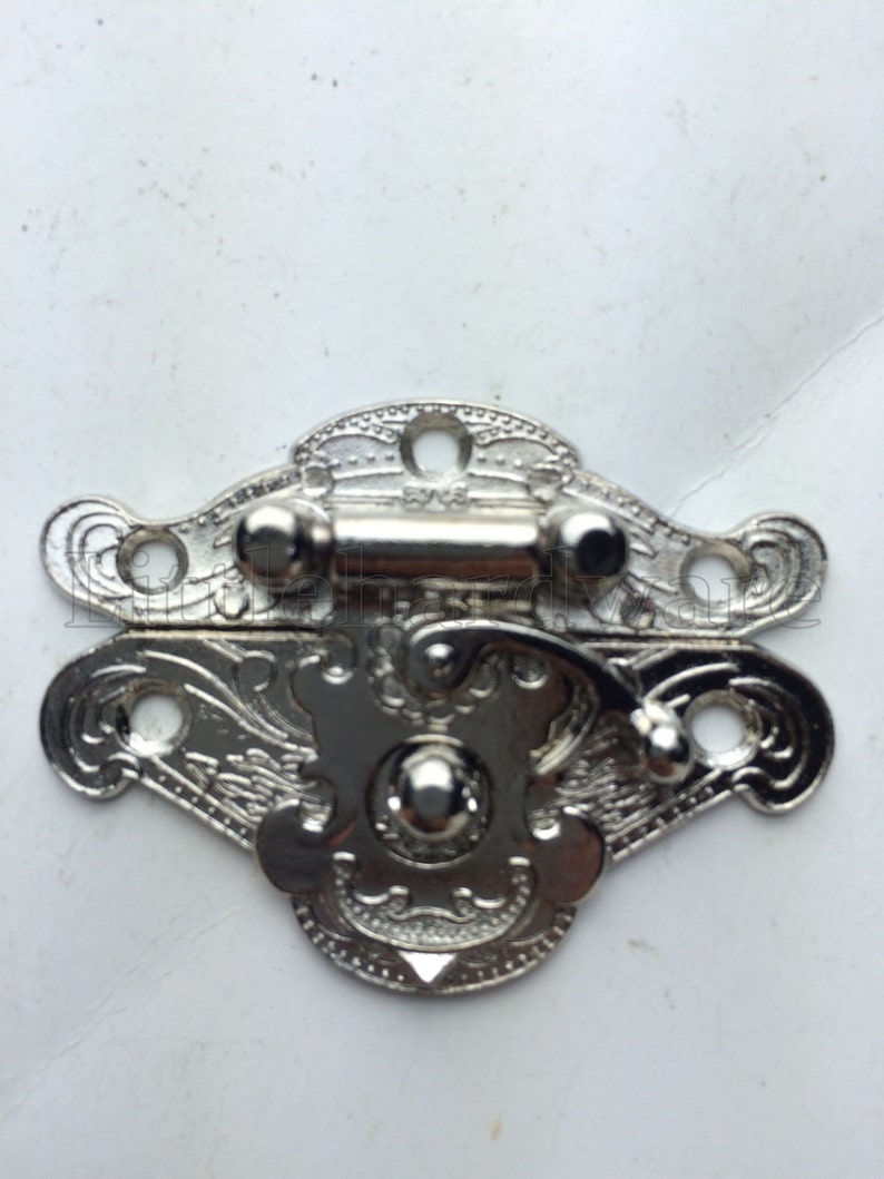 Silver Color lock latch/ box hardware/jewelry box latch gift Etsy