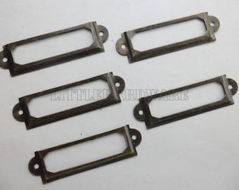 20 Stück 60 mm x 17 mm Kartenhalter DP0105