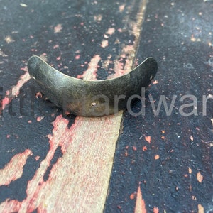 8Pcs 60mm X 20mm Bronze color arc shape Jewelry Box Corner Decoration Corner / Decorative Corner Bracket