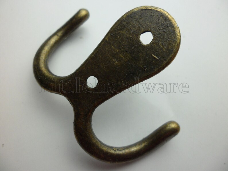 2 Pcs 55mm X 41mm Antique Style Furniture Hardware Hook / Etsy
