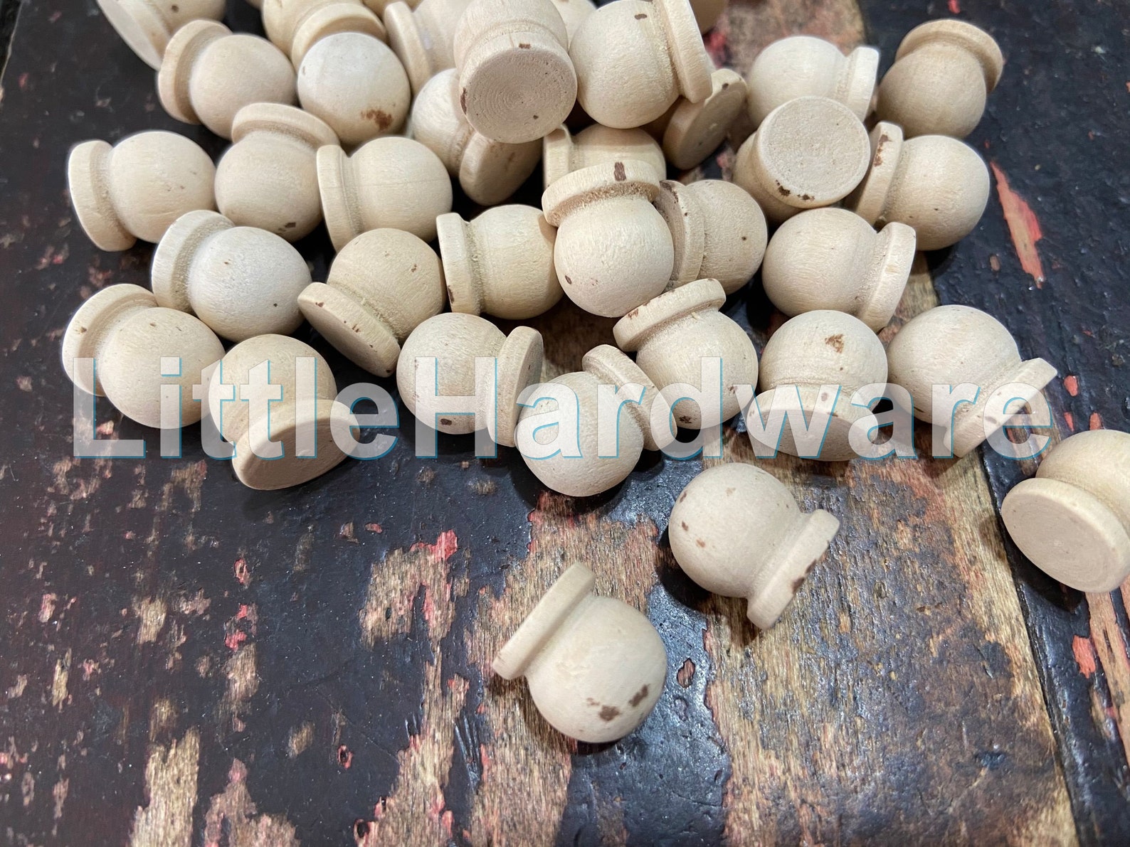 12mm Base Diameter Mini Wooden Box Feet /wooden Knobs / Drawer Etsy