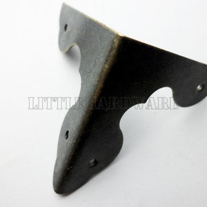 8 pcs 33mm bronze color jewelry box corner decoration corner protection decorative corner bracket for chest case box-CB0062
